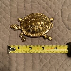 Gold Turtle Decorative Accent